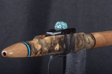 Buckeye Burl Native American Flute, Minor, Mid A-4, #U4C